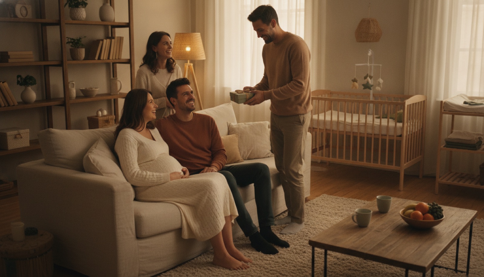 Geschenk-Moment: Geschenke für werdende Eltern
