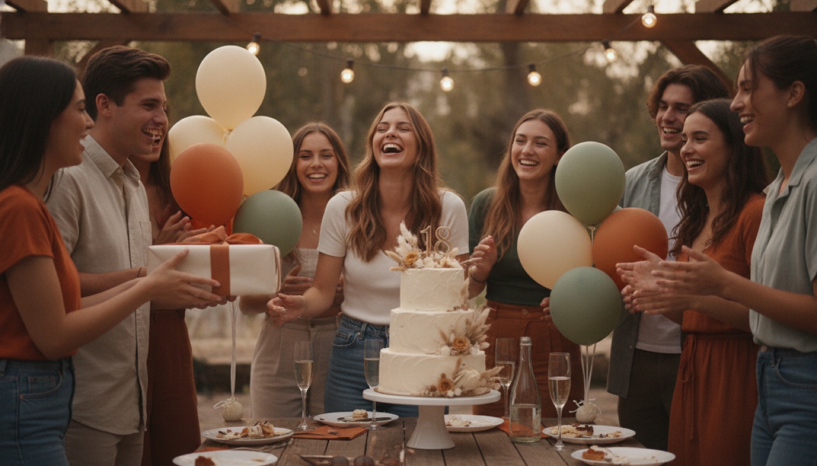 Geschenk-Moment: Geschenke zum 18. Geburtstag für Frauen