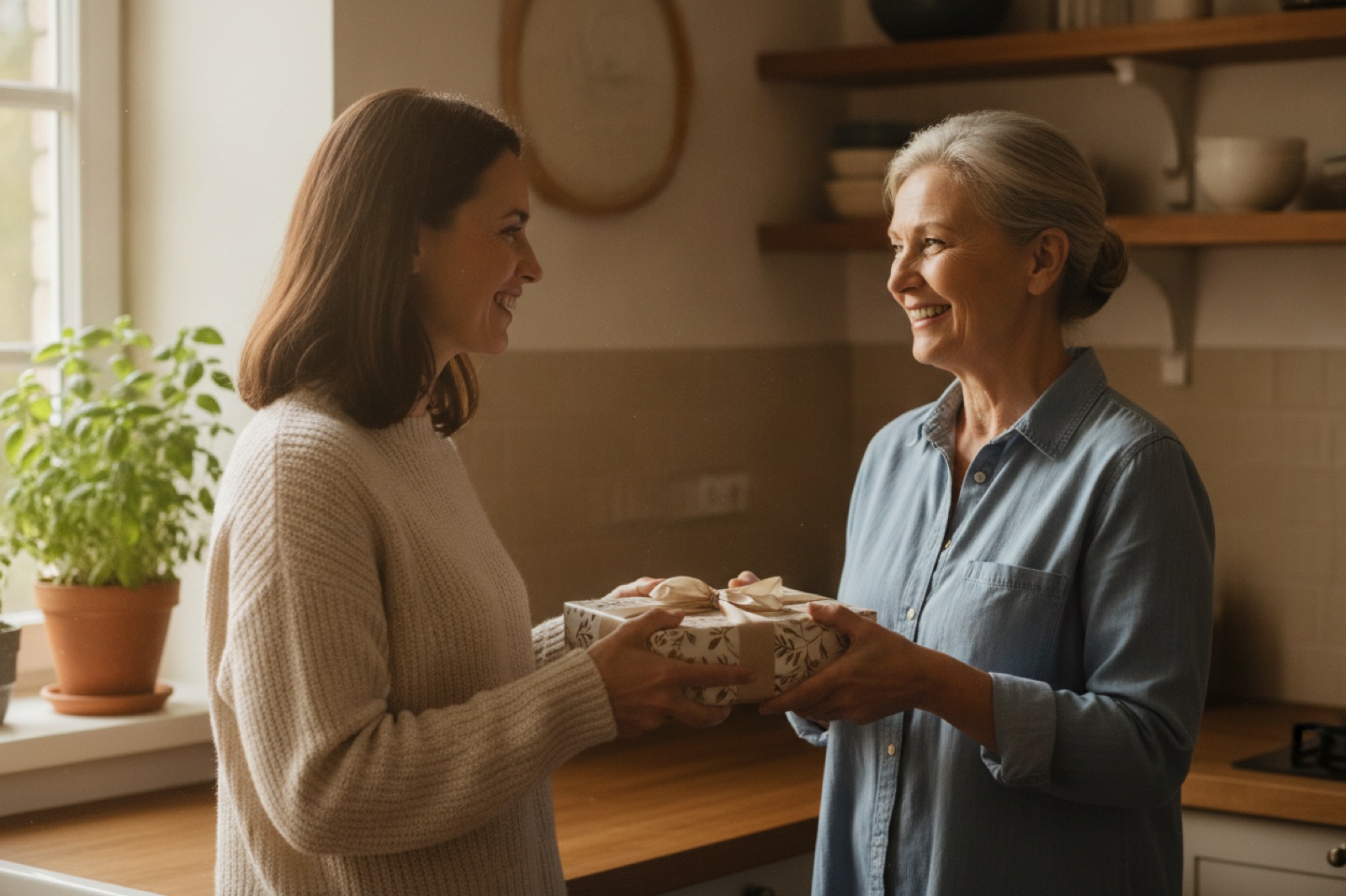 Geschenk-Moment: Mama