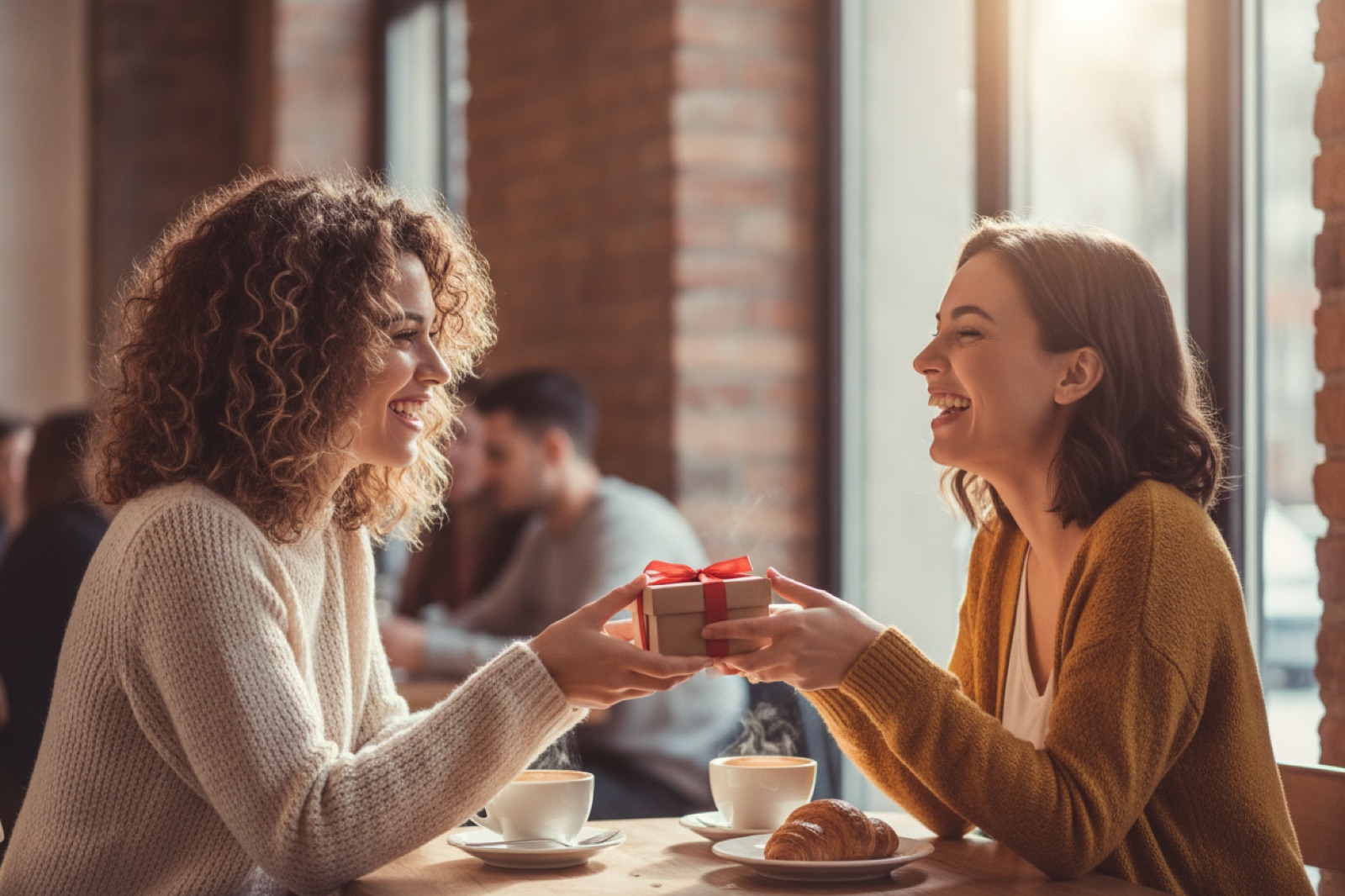 Geschenk-Moment: Beste Freundin