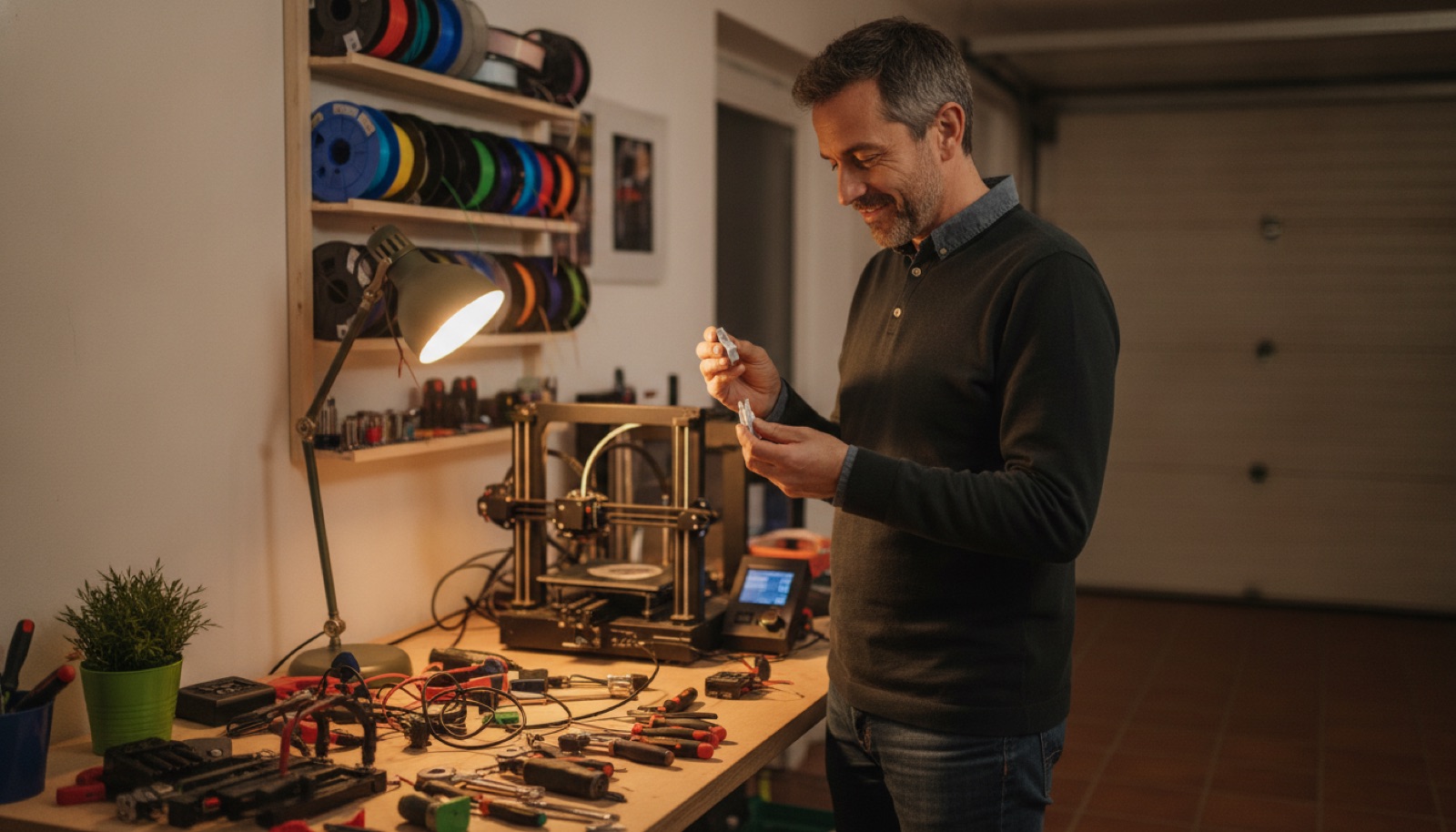 Stimmungsbild: Der 3D-Drucker-Bastler